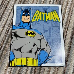Batman Metal Sign